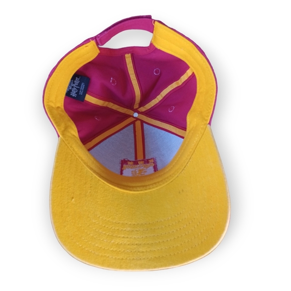 Harry Potter Classic Griffindor red yellow baseball hat velcro back - Picture 2 of 4